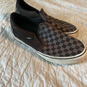 Men's slip on vans size 8